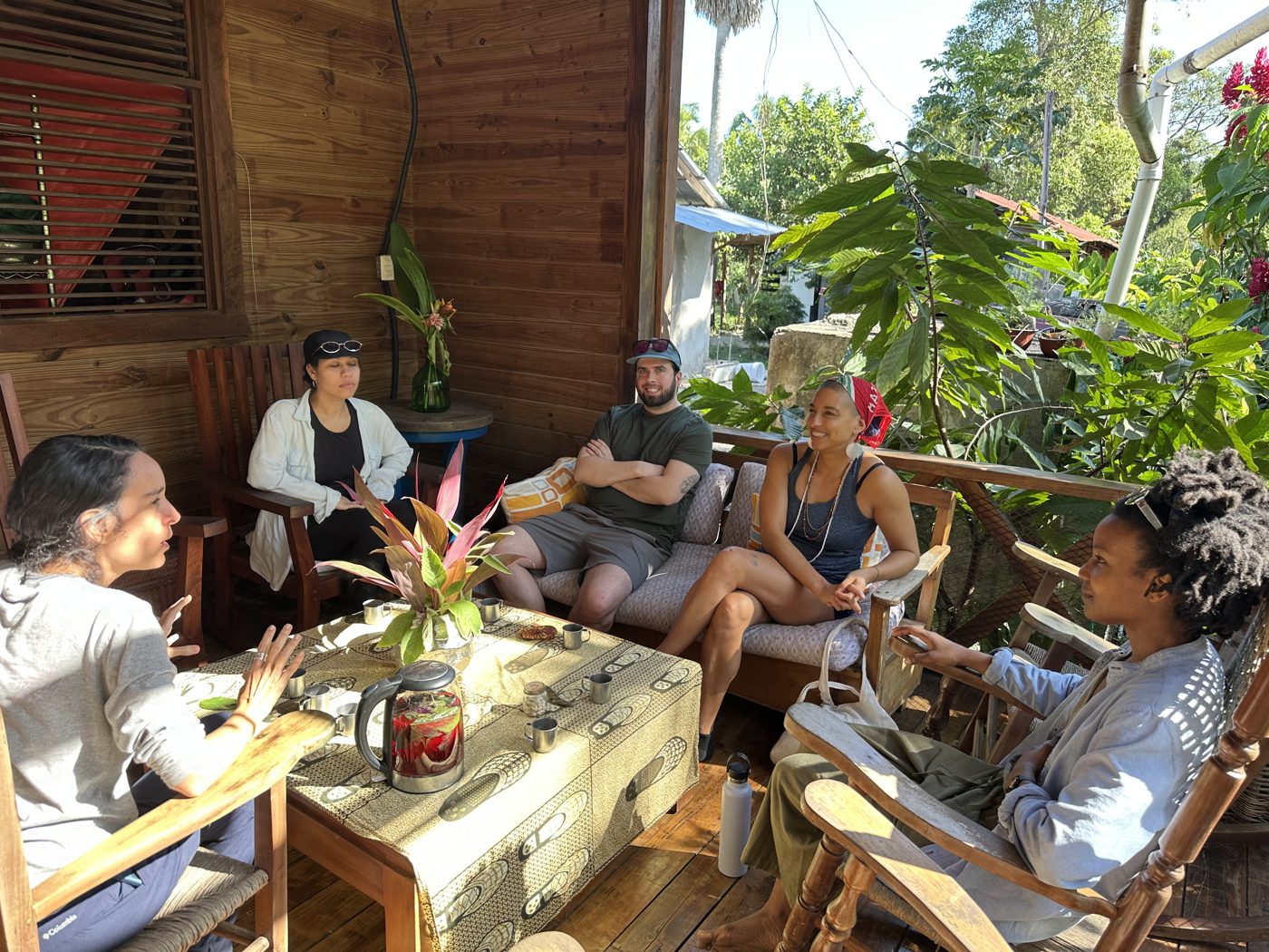 Compartir y aprender en la finca · Finca Tierra Negra
